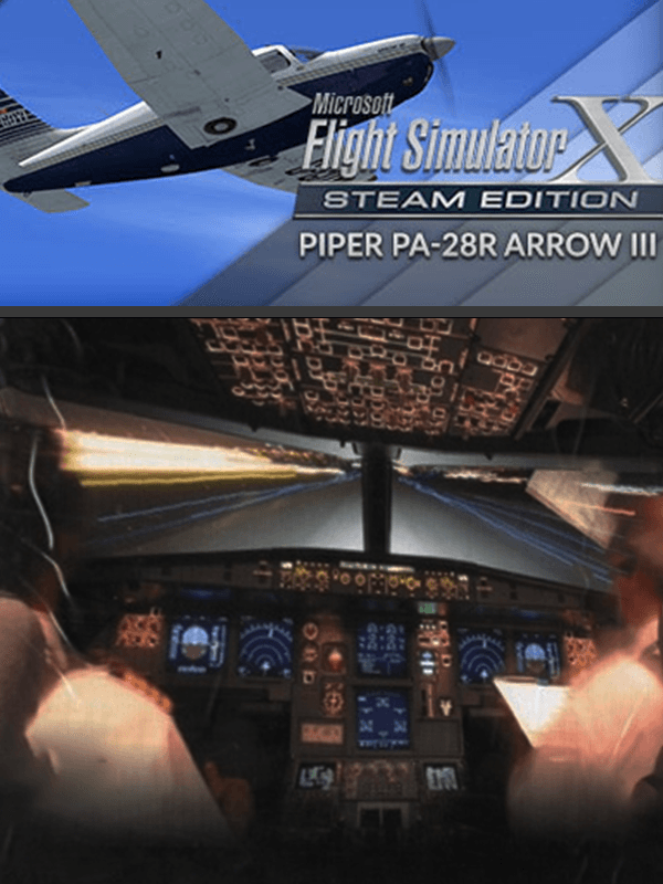 Microsoft Flight Simulator X: Steam Edition - Piper PA-28R Arrow III