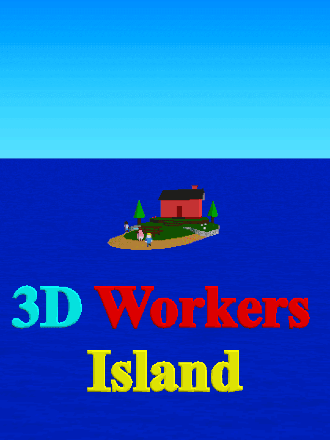 3D Workers Island